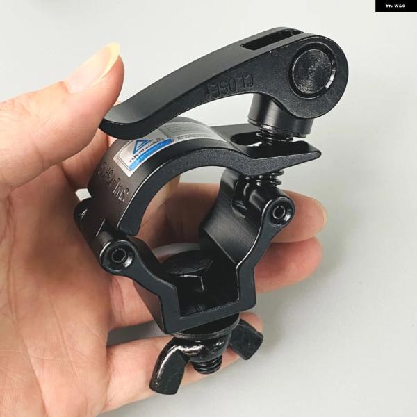 並行輸入品 ブラッククランプ アルミ トラス クイックリリース クランプ 高速ロックフック モバイル DJ オーディオ ムービングヘッド グローバルステージ ライト