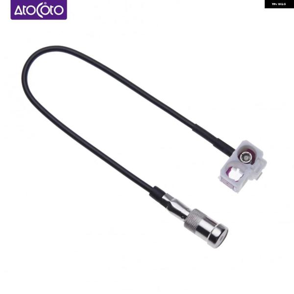 並行輸入品 アウディ 車 DIN からダブル FAKRA ISO アンテナ アダプター A3 A4 A6 S3 S4 S6 RS3 RS4 RS6 RNS-E 