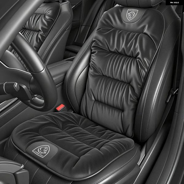 並行輸入品 プジョー 車用シート クッション カバー セダン SUV バック パッド 206 307 308 3008 207 208 407 408 4008