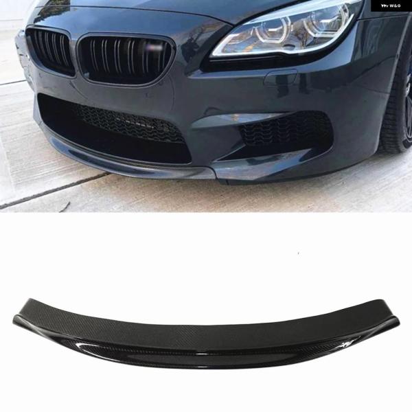 並行輸入品 BMW F12 F13 F06 フロント バンパー スポイラー リップロアブレードガード リップスプリッター カーボン M6 コンバーチブル グラン