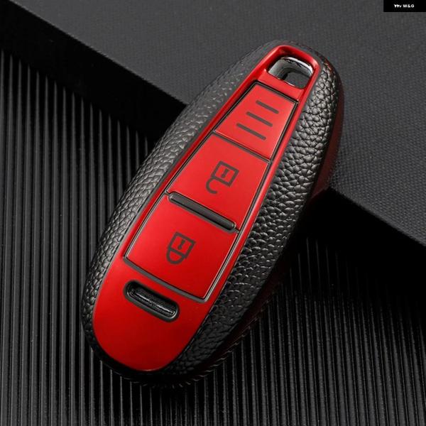 並行輸入品 スズキ バレーノ エルティガ シアズ イグニス キザシ スイフト SX4 S-クロス ヴィターズ レザー カー スマートキー カバー ケース バッグ