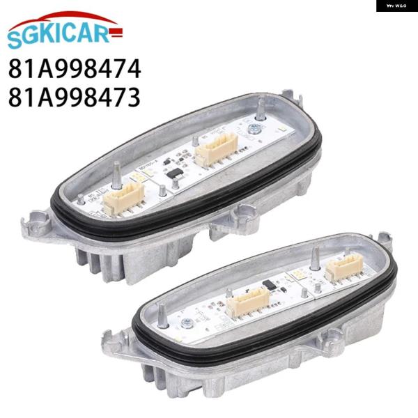 並行輸入品 アウディ Q2 左右 LED ヘッドライト ウィンカー DRL デイタイム モジュール L81A998473 L81A998474 81A99847