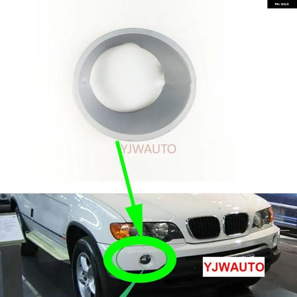 並行輸入品 BMW E53 X5 2000 - 03用 フォグランプ カバー ベント グリル トリム オート フロント バンパー ロア