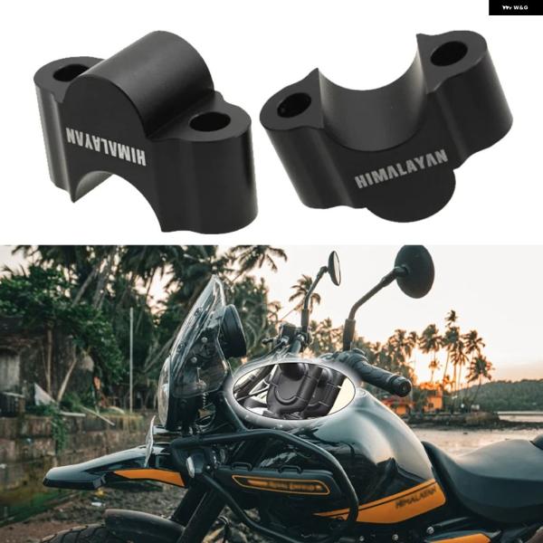 並行輸入品 ROYAL ENFIELD オートバイ ハンドルバー ライザー マウント クランプライズエクステンド アダプター HIMALAYAN 450 2024- HIMALAYAN450
