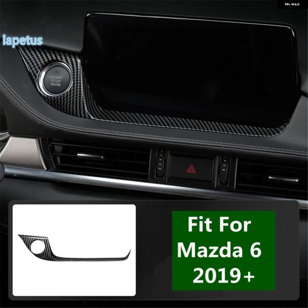並行輸入品 マツダ リアウィンドウルーバーシャッター/フロント フォグランプ / ギア シフト パネル カバー トリム 6 2019 - 2024
