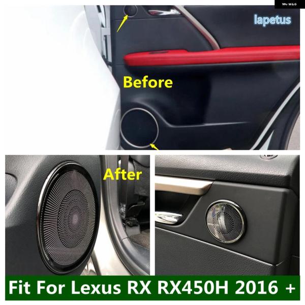 並行輸入品 カー オーディオ スピーカー カバー トリム レクサスRX RX450H 2016-19 2020-21