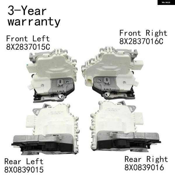 並行輸入品 アウディ VW ドアロック アクチュエーター 右ハンドル 車 A1 Q2 A3 S3 A4 S4 A5 S5 Q5 R8 XL1 8X2837015