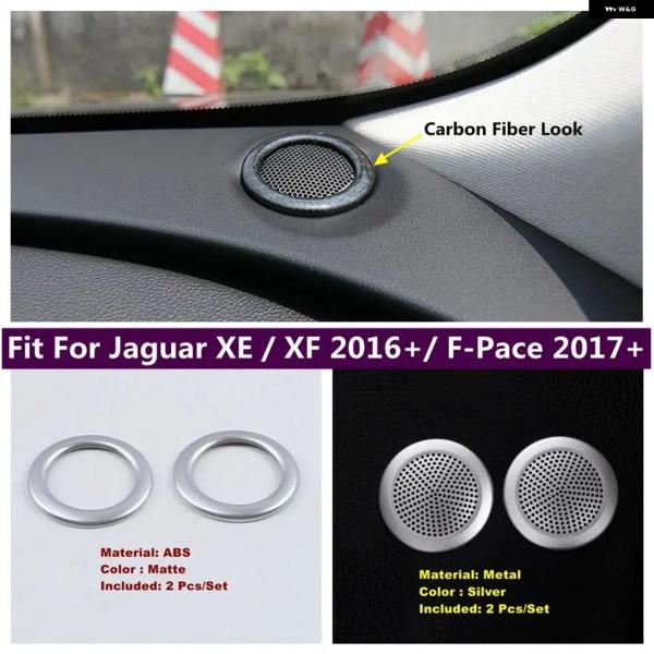 並行輸入品 ジャガー XE / XF 2016 - 2019 F-PACE 2017 2022 ダッシュボード ステレオ スピーカー オーディオ 装飾 フレーム