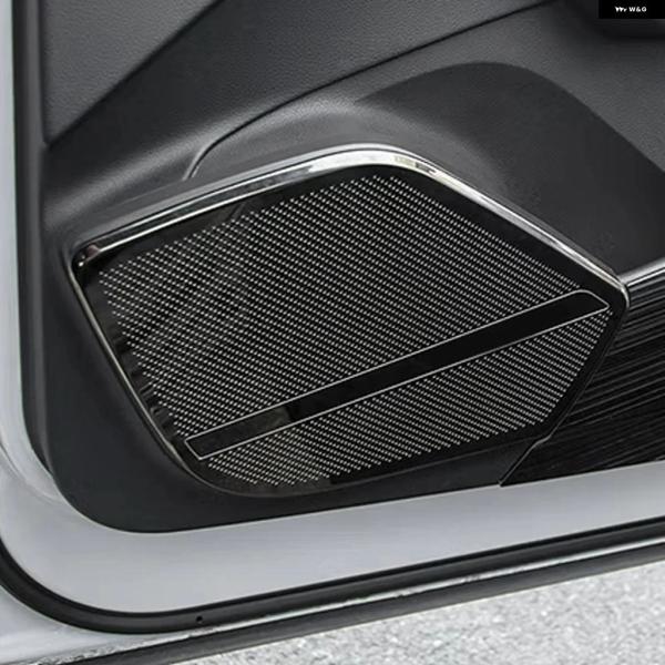 並行輸入品 アウディ Q8 2019-2022 インテリア スピーカー カバー オーディオ ドア スピーカー リーディングランプ ホーン A B ピラー サウン