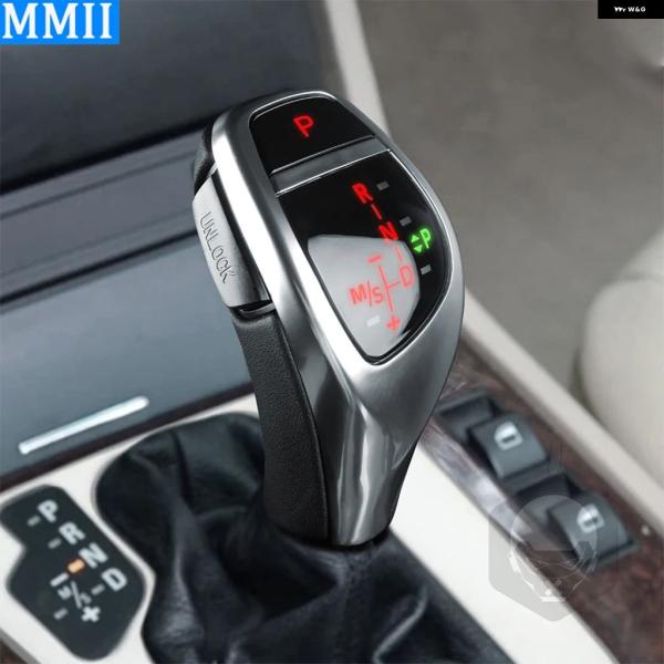 並行輸入品 LED シフト ノブ 車内レトロ BMW 5シリーズ E60 E61 2003-2007 3シリーズ E46 1998-2006