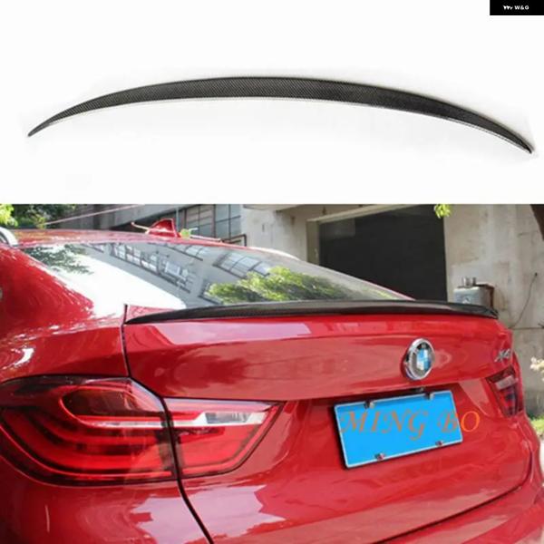 並行輸入品 BMW X4 F26 M スタイル カーボン リア スポイラー トランク ウィング 2014 - 2016 2018 FRPカーボン