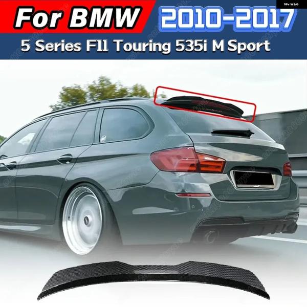 並行輸入品 BMW F11 5シリーズ ツーリング 535I Mスポーツ 2014-16用 リアルーフスプリッター キット 2010-13