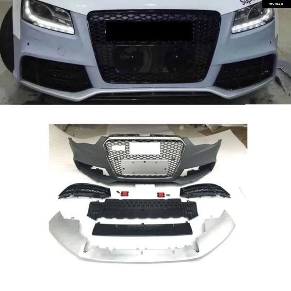 並行輸入品 アウディ A5用 2008-2016 RS5スポーツ バージョン フロント バンパー グリル