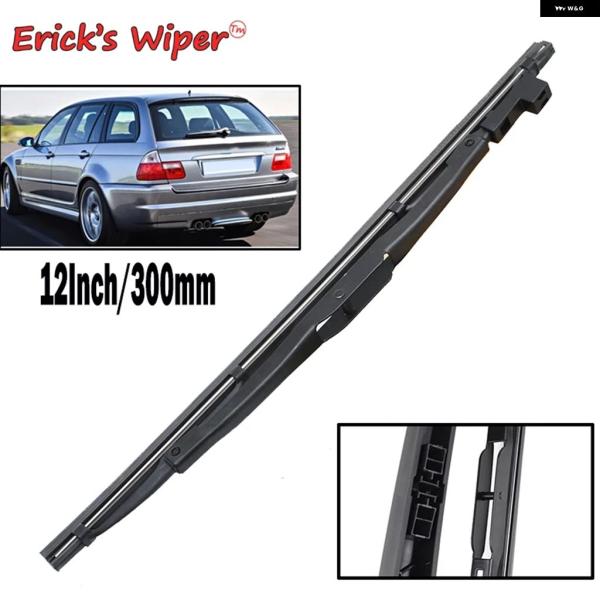 並行輸入品 BMW E46 1 2インチ リア ワイパー ブレード 3シリーズ M3 ツーリング エステート 1998 - 2006 フロントガラス テールゲー