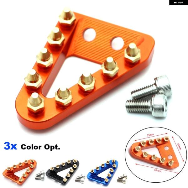 並行輸入品 KTM 125 150 250 300 EXC/EXCF/SX/SXF/XC/XCF/XCW/SIXDAYS リアブレーキ ペダル チップトゥブレーキ レバー ステッププレート 2017-2026