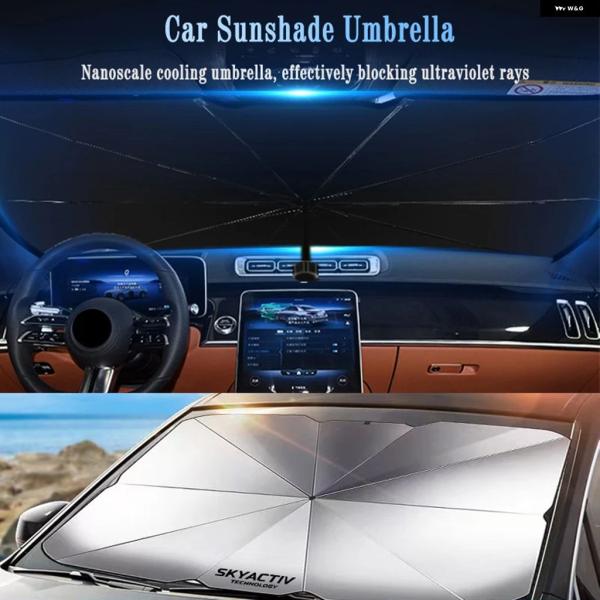 並行輸入品 マツダ CX30 スカイアクティブ 2 3 5 6 8 CX3 CX4 CX5 CX8 折りたたみ 式傘型 フロントガラス サン シェード フロント