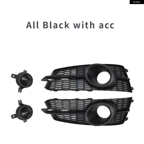 並行輸入品 アウディ A6 S6 2016 2017 2018 バンパー フォグランプ グリル フロントメッシュ レーシング ACC
