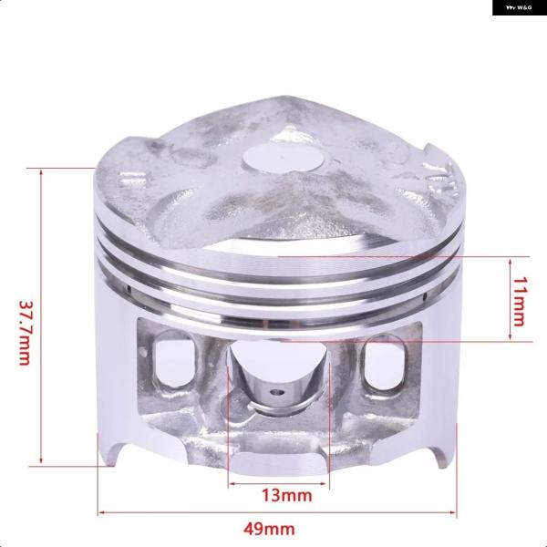 並行輸入品 ホンダ CB250 49MM オートバイ ピストンリング ピン 13MM 50 オーバーサイズ 0.5MM キット KAZ MC2 CBR22 CB CBR JADE HORNET 250用 CBR250