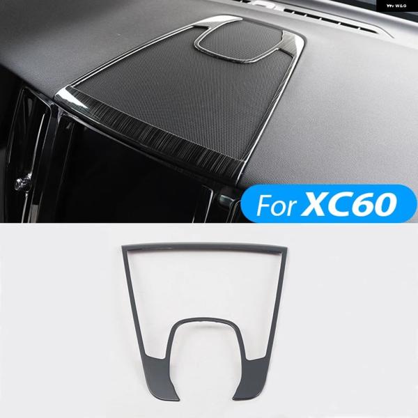 並行輸入品 ボルボ XC60 2026 ダッシュボード ステレオ オーディオ スピーカー フレーム カバー トリム ステッカー 2018-2025