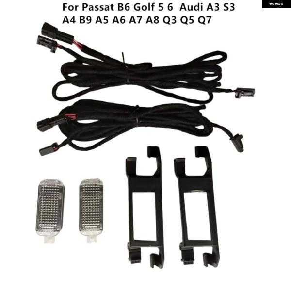 並行輸入品 アウディ LED 車内 アンビエントライト パサート B6 ゴルフ 5 6 7 MK6 A3 S3 A4 B9 A5 A6 A7 A8 Q3 Q5 