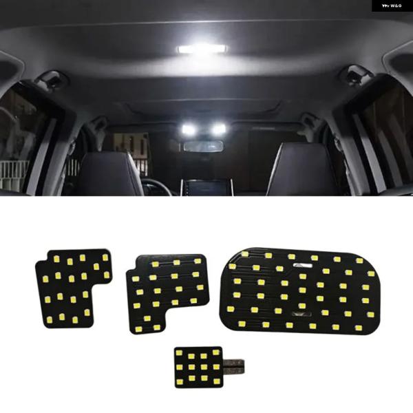 並行輸入品 スバル フォレスター SJ 車用 LED 読書灯ケース 高輝度 アラームなし ホワイト 4個セット 2013-2017