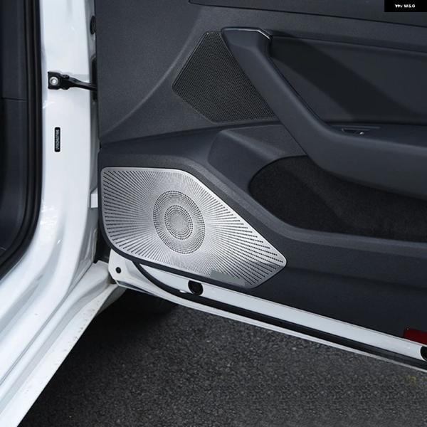 並行輸入品 VW フォルクスワーゲン アルテオン 2017 - 2018 - 19 インテリア ステンレス ドア スピーカー サウンド ミュージック オーディオ