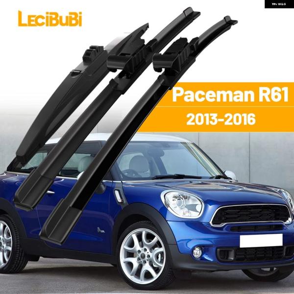 並行輸入品 ミニ R61 ペースマン フロント/リア ワイパー ブレード 2014 - 15 1セット 2013-2016