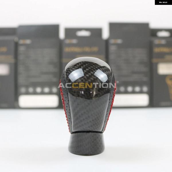 並行輸入品 レクサス RC F GS ブラックレザー カーボン シフト ノブ カー 2014-2021 2012-2018