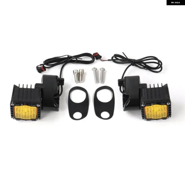 並行輸入品 フロント ウィンカー LED シャークデーモン ロード グライド スペシャル リミテッド FLTRK FLTRUSE FLTRT バイク 2015-2023