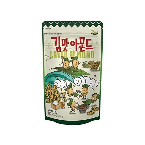 韓国のゴのり ター アーモンド Seasoned Laver Almond Snack 210g 1 Pack Fakfakkab Go Id
