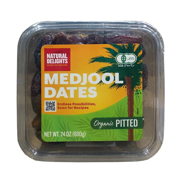 ナチュラルディライツ オーガニック デーツ（なつめやし）680g 種なし