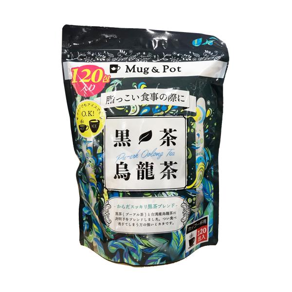 まろやかな風味が特徴的で、幅広い世代で愛されているお茶です。苦味やくせがなく、飲みやすく仕上げています。黒茶（プーアルティー）に台湾産烏龍茶と決明子（ケツメイシ）をブレンド。■名称:烏龍茶ブレンド（黒茶烏龍茶）■メーカー:久順銘茶■原産国:...