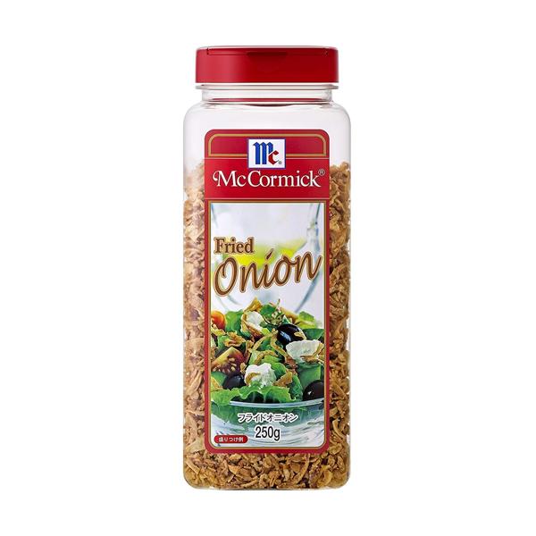 サクサクッとしたクリスピーな食感が特徴のフライドオニオンです。サラダはもちろん、炒飯やピザなど、幅広い料理にお使いいただけます。サラダやスープ、カレーなどにそのままふりかけてお召し上がりください。■名称:フライドオニオン■メーカー:マコーミ...