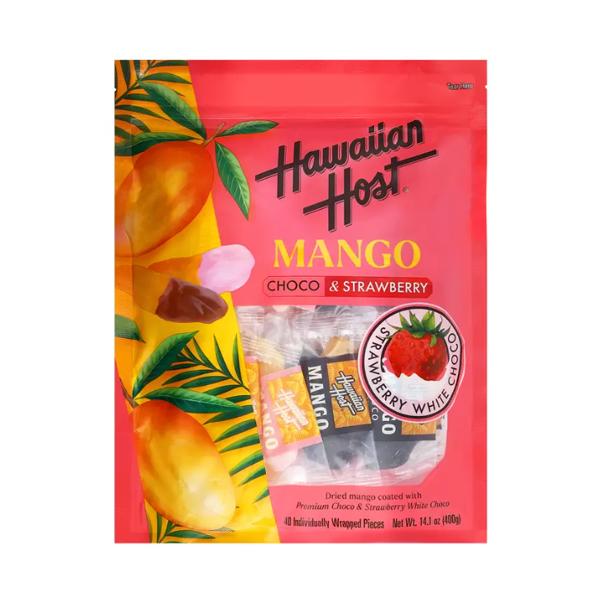 人気の南国フルーツがドライフルーツになりました。さっぱりとしたフルーツのヘルシースイーツ。バラマキやギフトにもぴったりです。完熟したマンゴーを薄くスライスし乾燥させ、2種類のチョコレート（ストロベリー・ダークチョコレート）にディップしました...