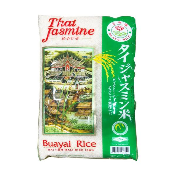 Thai Jasmine Rice タイ米 ジャスミンライス 5kg　Buayai Rice