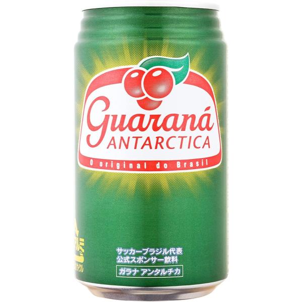 ガラナ・アンタルチカ 350ml 24本 ケース販売 サッカーブラジル代表公式スポンサー飲料 ガラナ ドリンク 炭酸ジュース ノンカフェイン