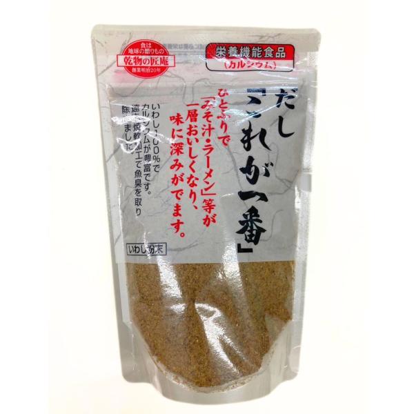 いわし100%でカルシウムが豊富です。独自の遠赤加工で魚臭を取り除きました。ひとふりでみそ汁が一層おいしくなり、味に深みが出ます。栄養機能食品(カルシウム)。遠赤焼軟加工を施すことで魚臭をカットしており、小さなお子様にも食べやすいまろやかな...