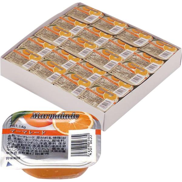 チリ産オレンジと愛媛産みかんの果肉をたっぷり使用し、洋酒で香り高く仕上げています。天然の増粘剤ペクチンを使用。1個14gでパンに塗るのに丁度良い量です。容器の底材には塩化ビニールを避けてポリプロピレンを使用しています。※2個までのご注文はネ...