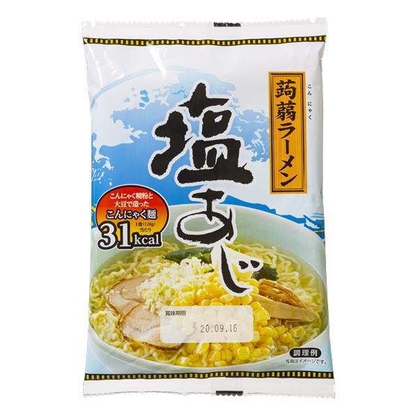 大豆とこんにゃくを原料として作った麺です。特殊な製法により水洗いだけで、こんにゃく特有の匂いが消えるため、美味しくいただけます。スープは、行列のできるラーメン屋のプロが作り上げた逸品。こんにゃくの特質上、煮くずれせず麺がのびる事もないのでし...