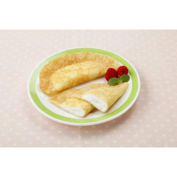 【冷凍】フレンズクレープ ヨーグルト風 30g ×40個（1ケース） 小袋 デザート 冷凍スイーツ 乳、卵、小麦不使用 学校給食 送料無料