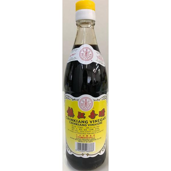 鎮江香酢 鎮江香醋 550ml 1本 こうず 中国黒酢 中国産業務用 中華料理 タレ 北固山牌 協同食品