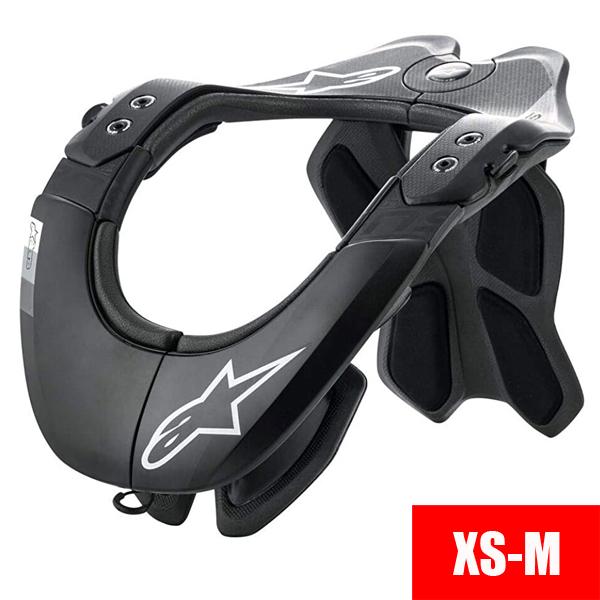 10％OFF】ALPINESTARS BNS TECH2 ブラッククールグレー XS/S/Mサイズ 