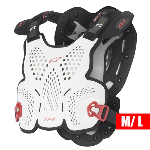 送料￥880】ALPINESTARS A1ルースト チェストプロテクター ホワイト