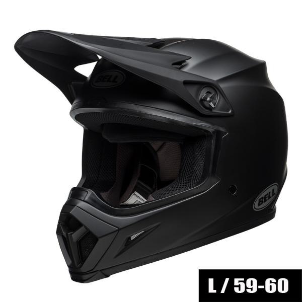 23モデル】BELL MX-9ヘルメット MIPS ソリッド/マットブラック L(59-60