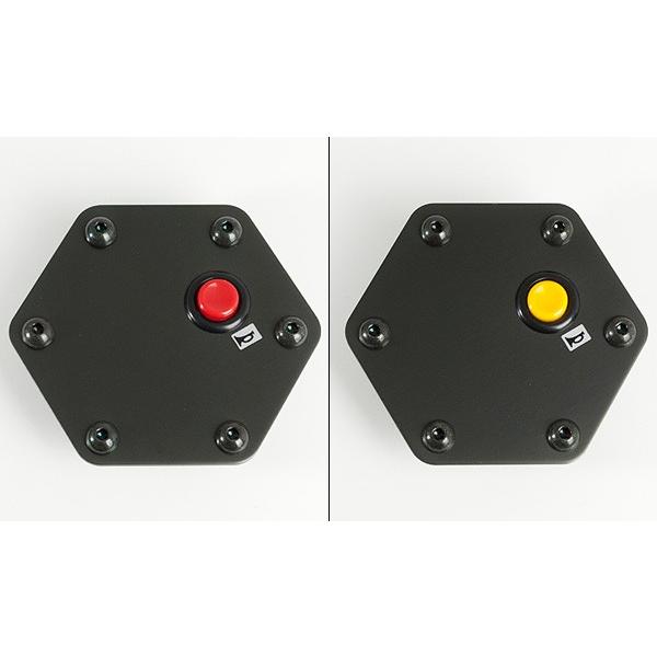 Daikei ステアリング ガンメタプレート ホーンボタン赤or黄 送料込み