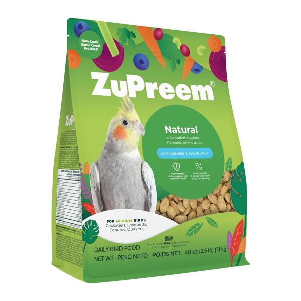 他サイト： ズプリーム ナチュラル M オカメインコ 1.1kgの商品画像