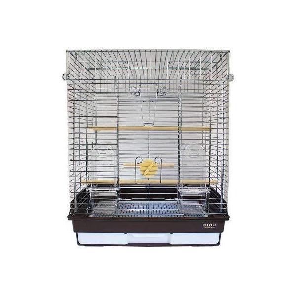ＨＯＥＩ(ホ―エイ)大型手のりケージ「４６５オカメ」窓が手前に大きく開き、鳥が出入りしやすい大型手のりケージです。 アミは横アミ形状で、鳥がケージ内部を伝い歩きでラクラク移動できるよう工夫されています。出入り口・エサ窓は開閉便利カンタン安心...