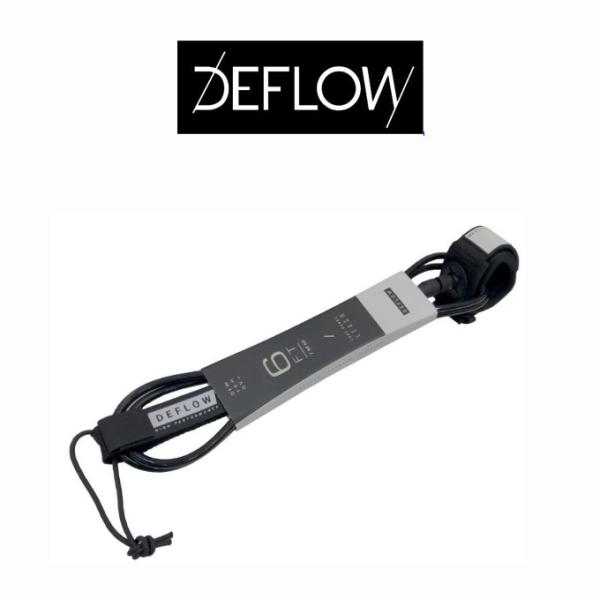 DEFLOW CORE RANGE 6Ft ７mmリーシュショートボード用※スタイリッシュなヨーロッパ発フランスの新鋭ブランド『DEFLOW』機能的なシンプルなリードを探している人向けに設計されています。毎日のサーフィンに最適な基本的なリー...
