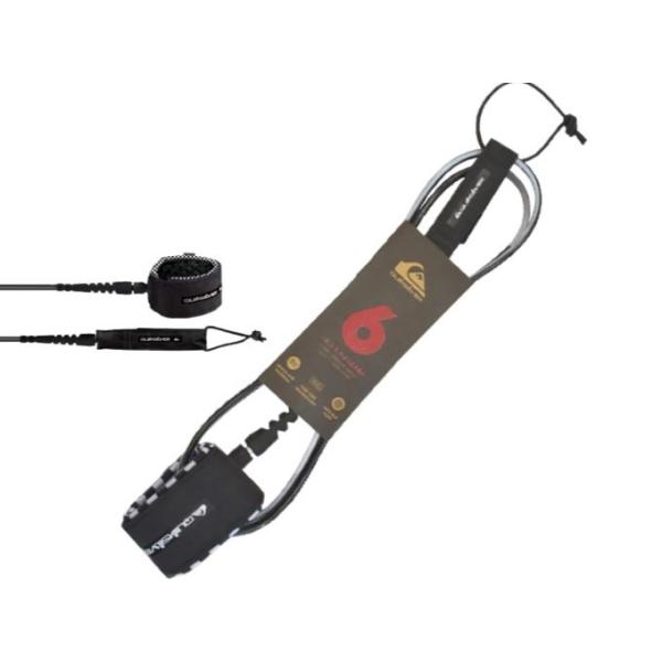 QUIKSILVER HIGHLINEリーシュコード 6Ft COMPQUIKSILVERブランドの最高品質モデルです足への負担を軽減するフューズフレックスモールドを使用、世界最大の化学メーカー『BASF社』の高品質TPUを採用SIZE :...