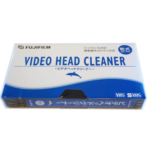 VHS/SVHSビデオデッキ用乾式ヘッドクリーナー